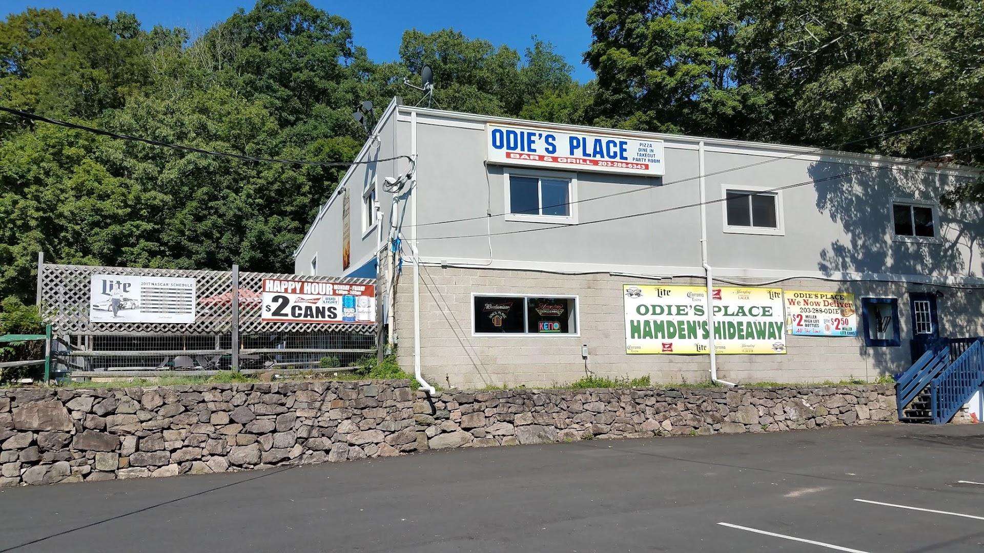 Odie's Place Menu